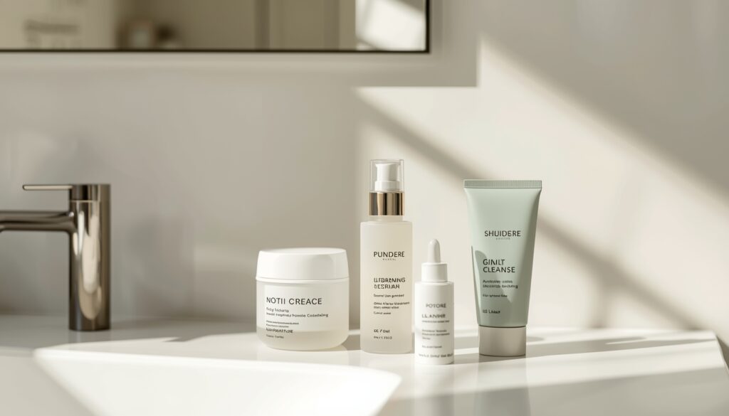 Skinimalism 5-minute beauty routine minimalist skincare products