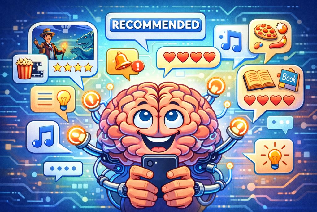 Creative illustration of a human brain