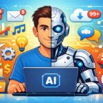 Funny digital illustration