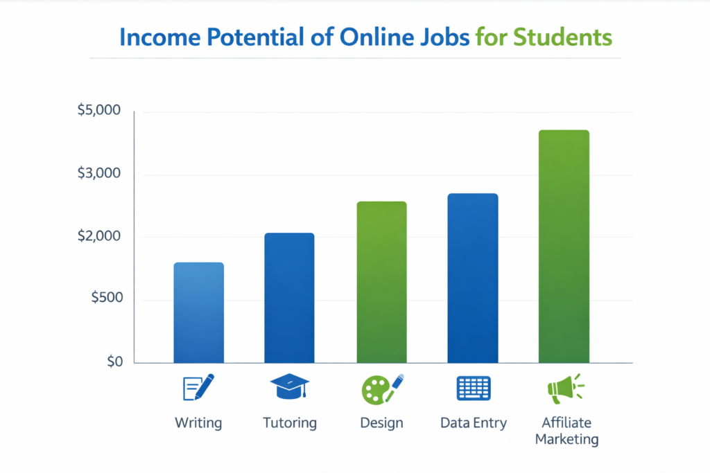 comparing income potential